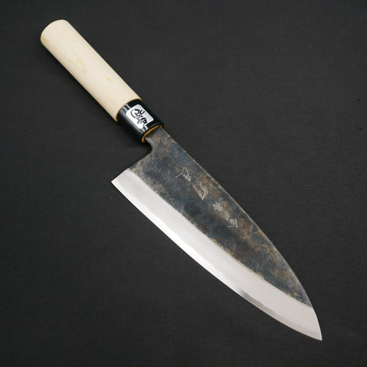 白二鋼 黒打 鮭切 朴柄