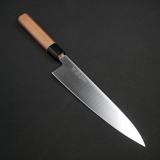 Molybdenum Steel Gyuto Walnut Octagonal Handle
