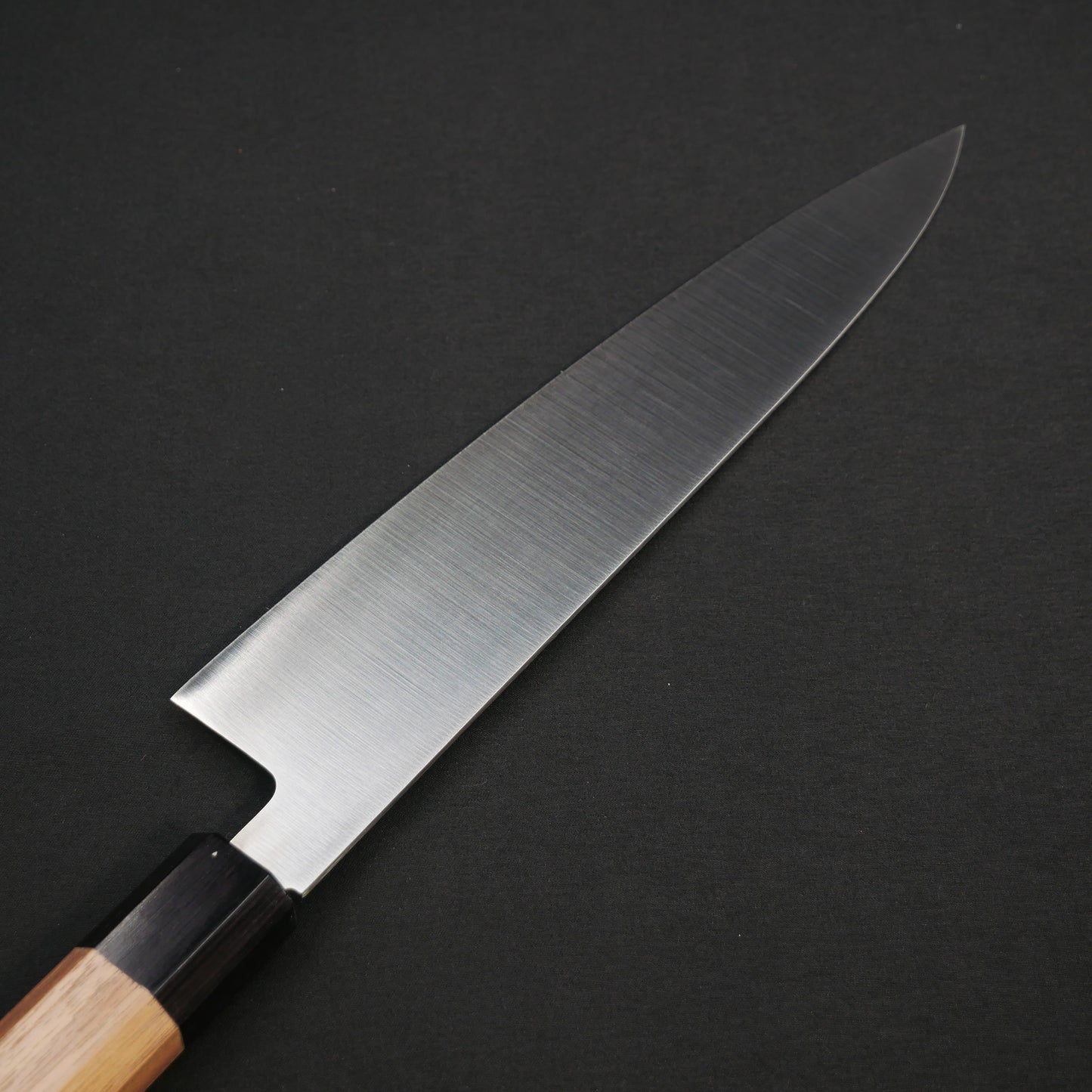 モリブデン鋼 牛刀 ウォールナット八角柄