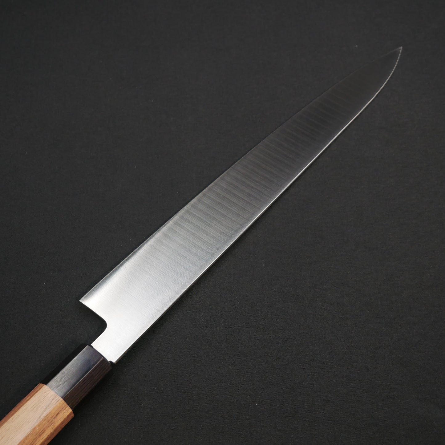 モリブデン鋼 筋引 ウォールナット八角柄