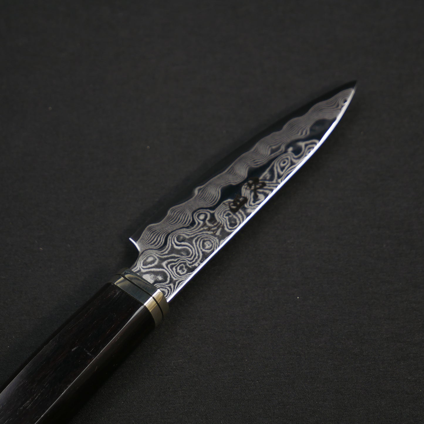ZDP189 ダマスカス パーリング 黒檀柄