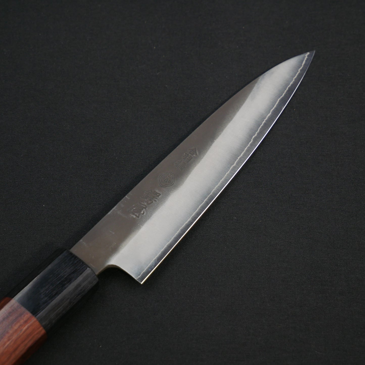 Yoshida Hamono ZDP189 Kurouchi Petty Rosewood Octagonal Handle