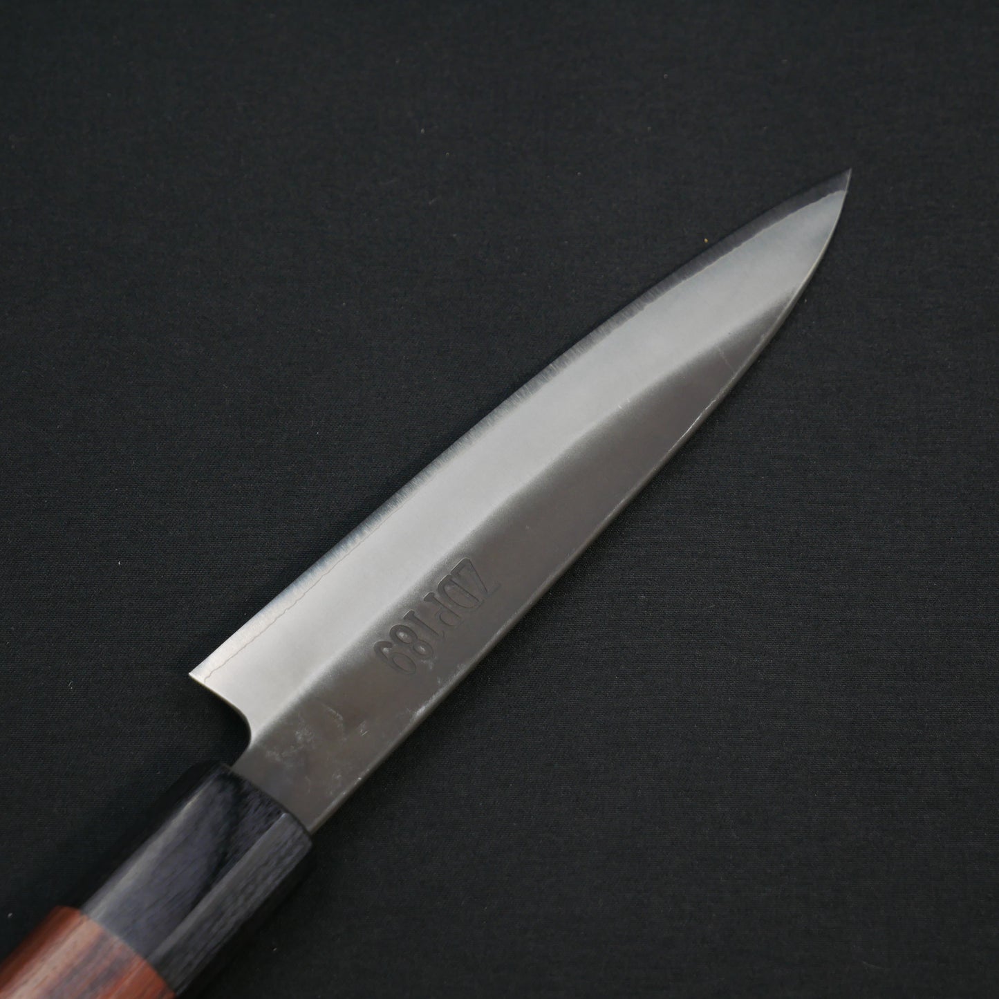 Yoshida Hamono ZDP189 Kurouchi Petty Rosewood Octagonal Handle