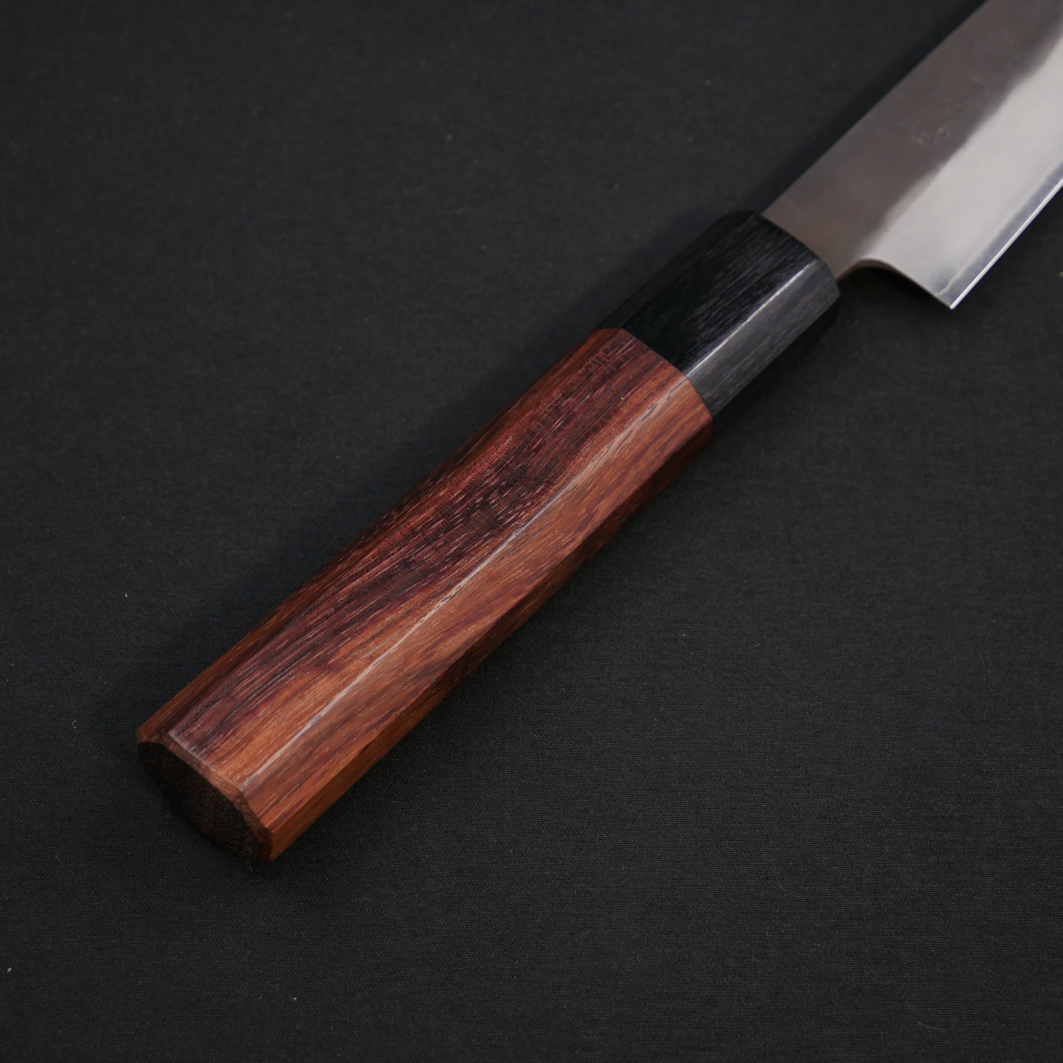 吉田刃物 ZDP189 黒打 ペティ 紫檀八角柄 – つば屋庖丁店