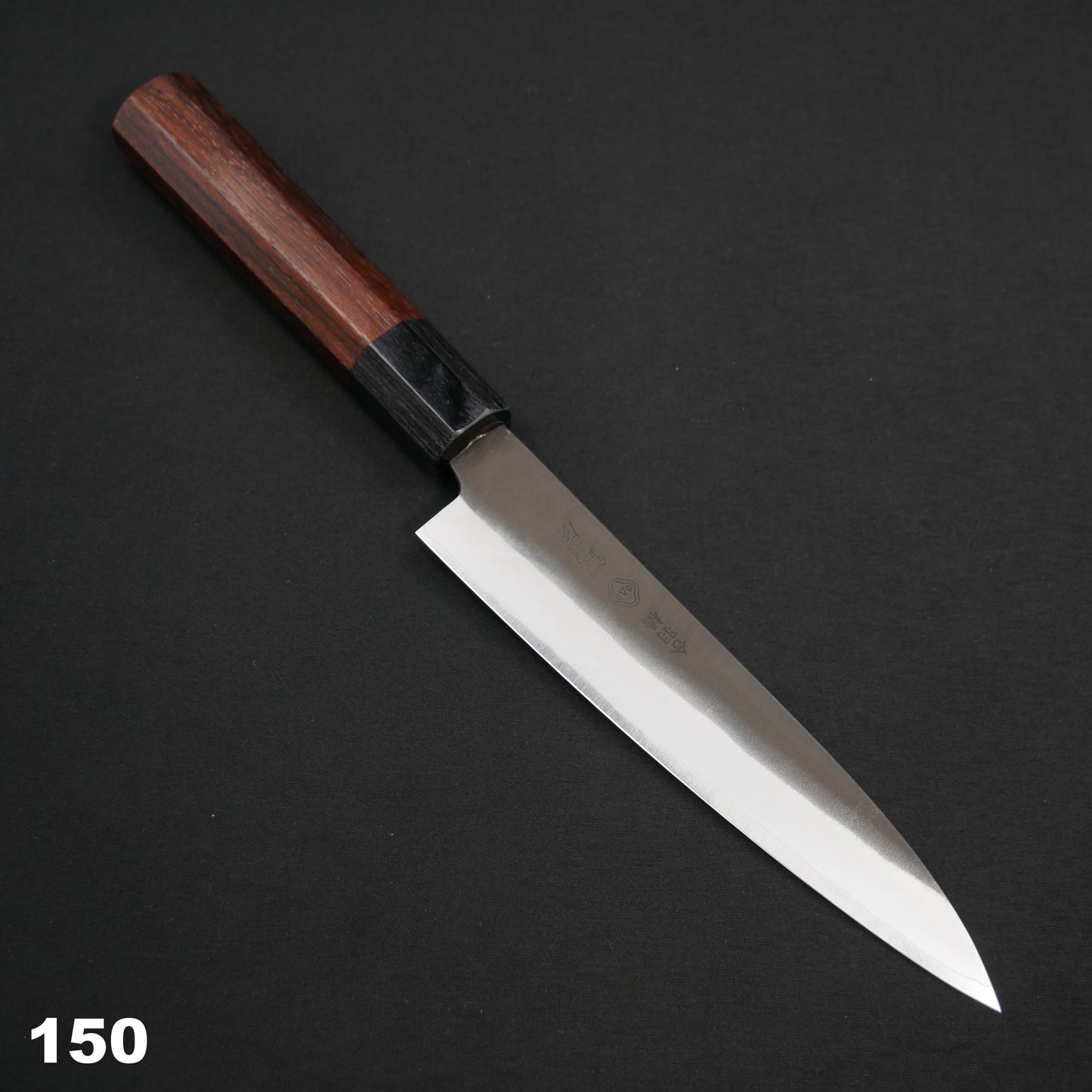 Yoshida Hamono ZDP189 Kurouchi Petty Rosewood Octagonal Handle