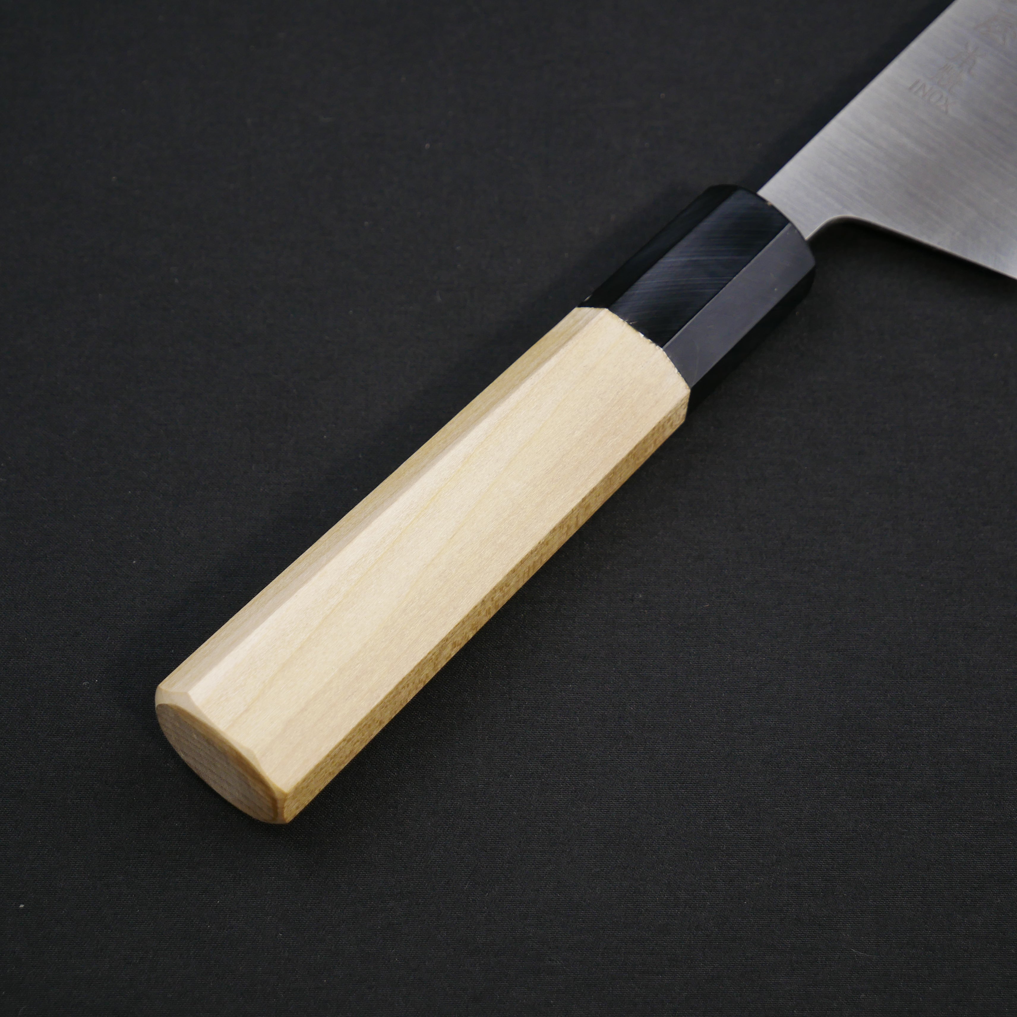 本焼INOX 変形菜切 朴八角柄 – つば屋庖丁店