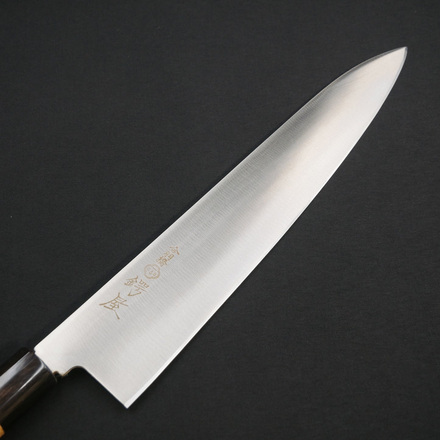 モリブデン鋼 牛刀 朴柄