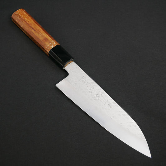 VG10 鎚目 三徳 チーク八角柄