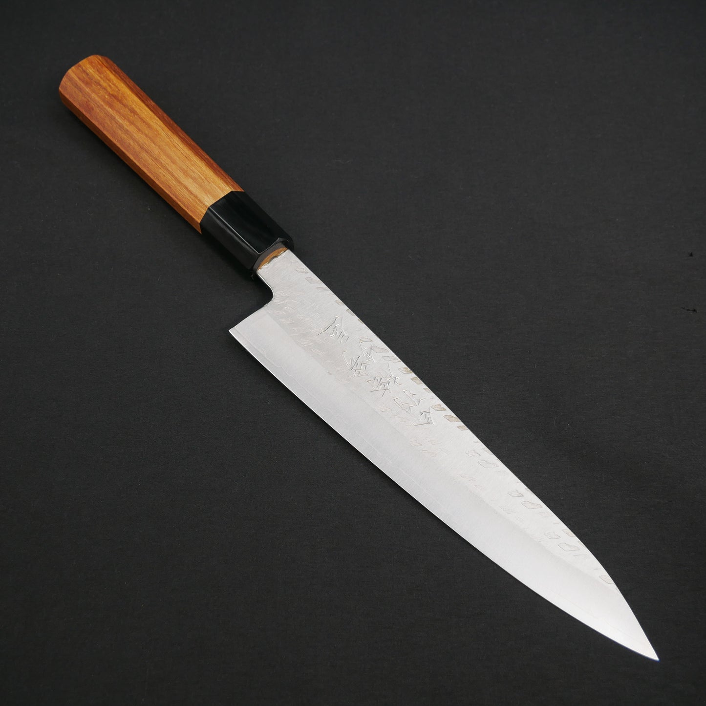VG10 Tsuchime Gyuto Teak Octagonal Handle