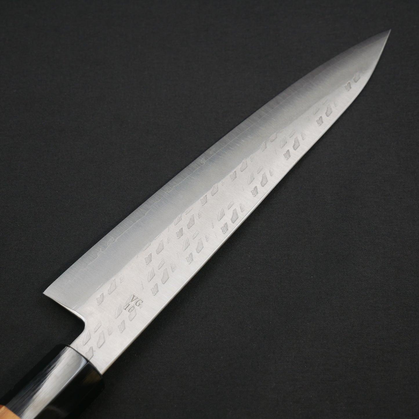 VG10 Tsuchime Gyuto Teak Octagonal Handle