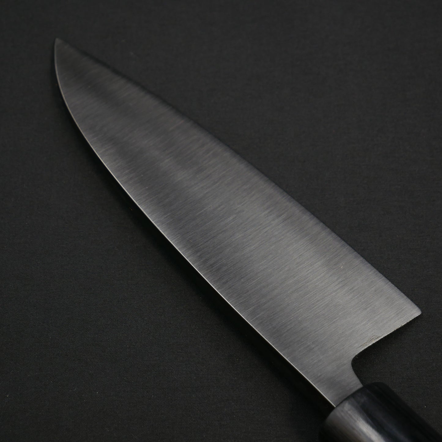 左刃 本種子島 青二鋼 黒打 出刃 紫檀柄