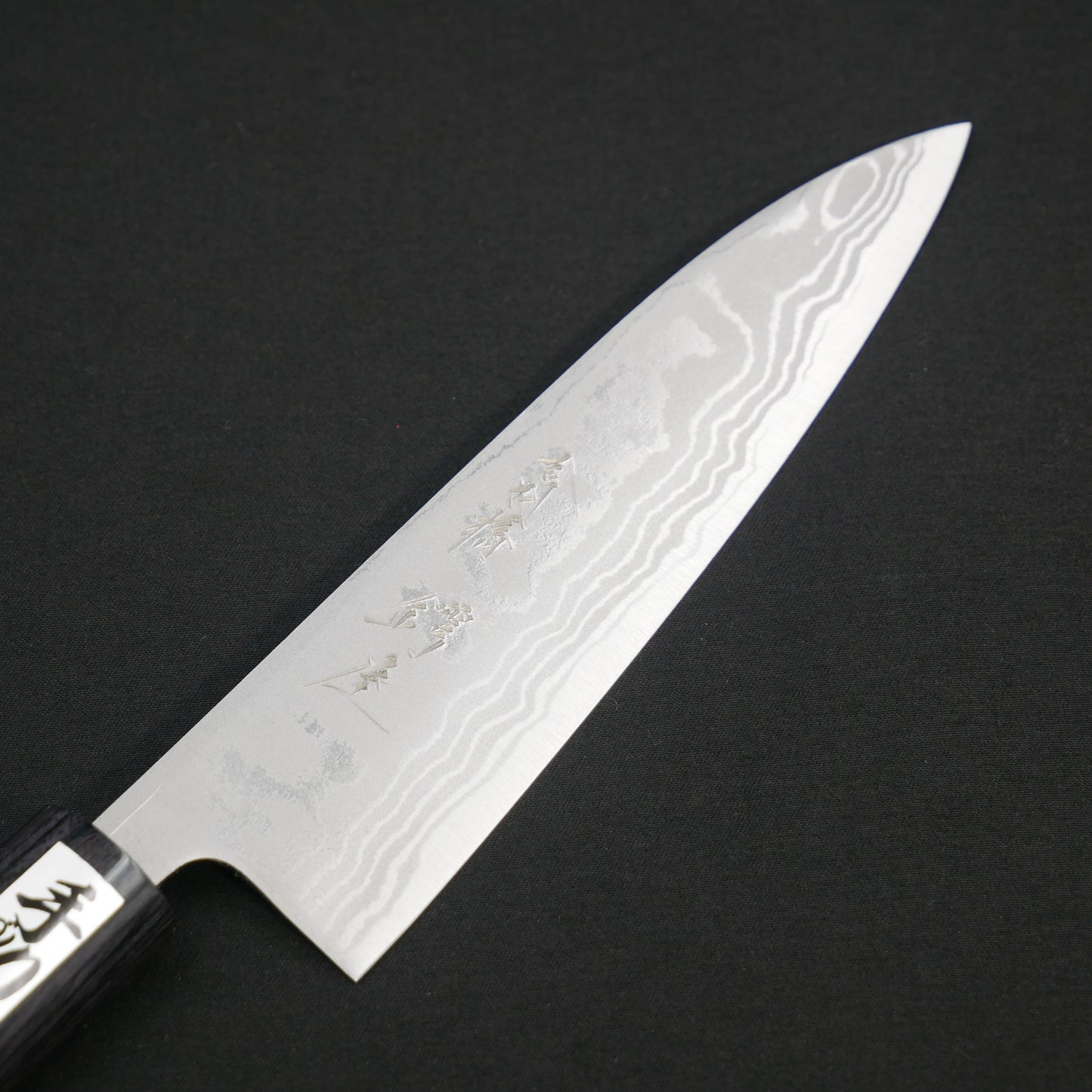 青二鋼 積層 ペティ 紫檀柄