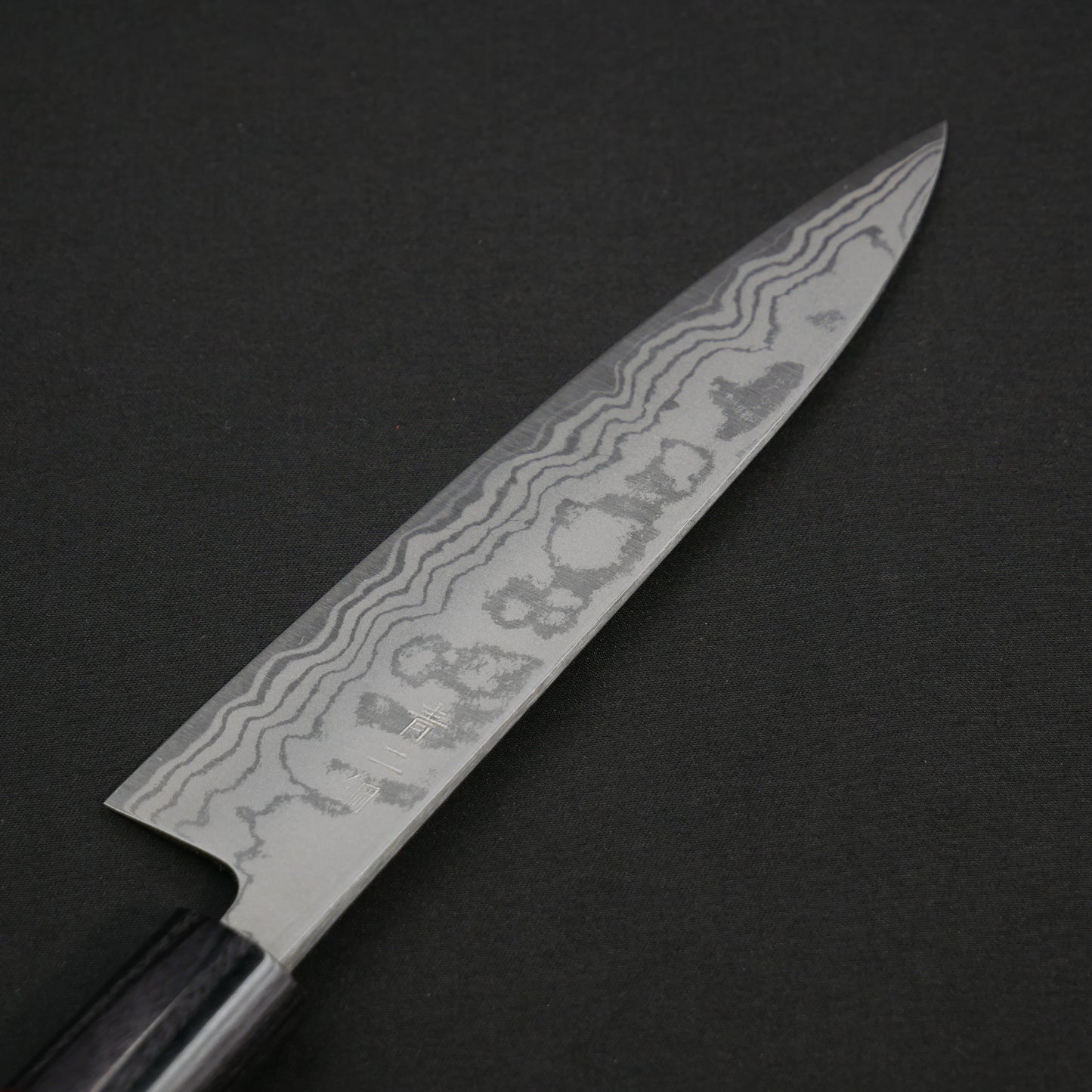 青二鋼 積層 ペティ 紫檀柄