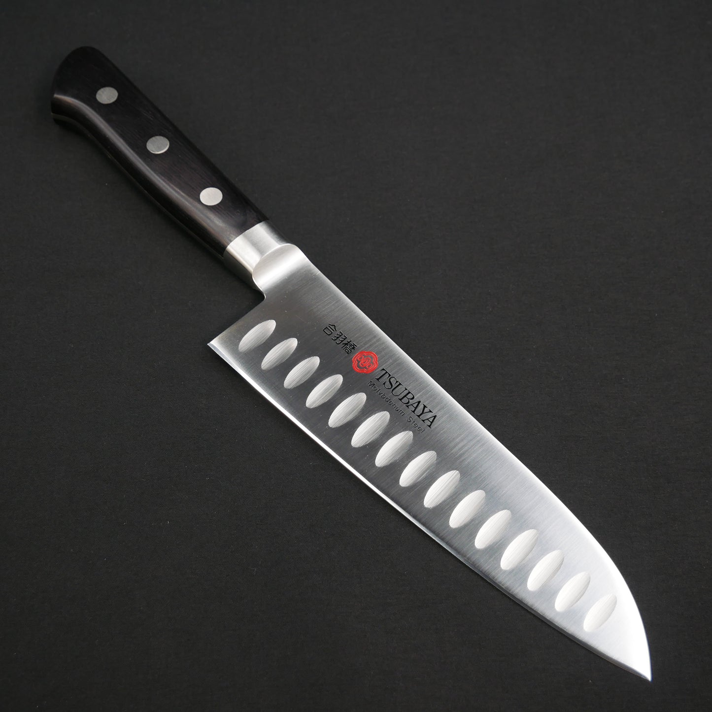Molybdenum Steel Dimple Santoku
