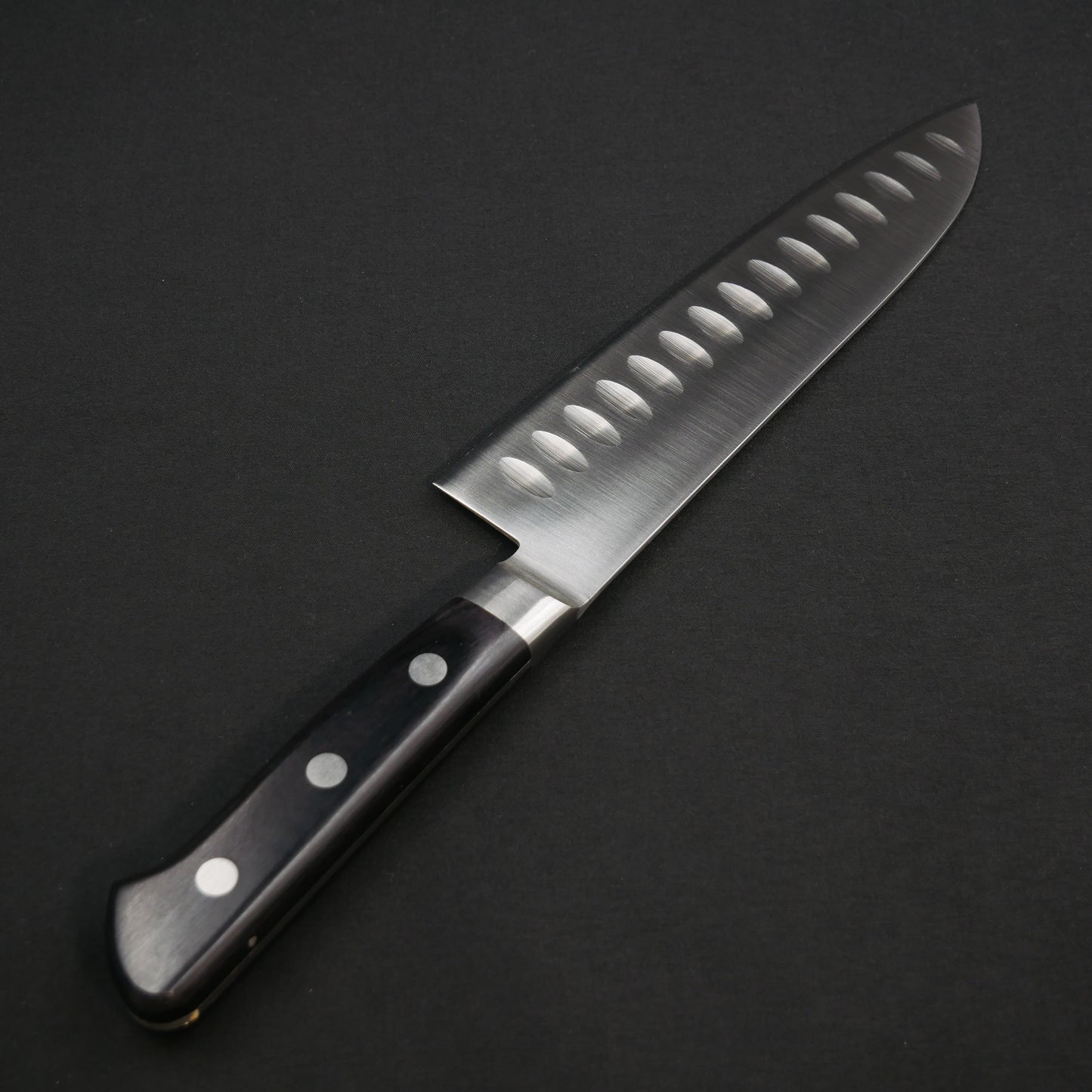 Molybdenum Steel Dimple Santoku