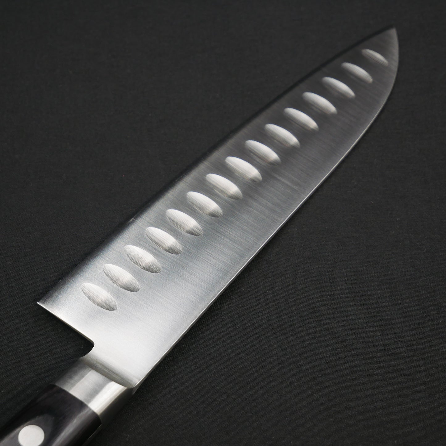 Molybdenum Steel Dimple Santoku