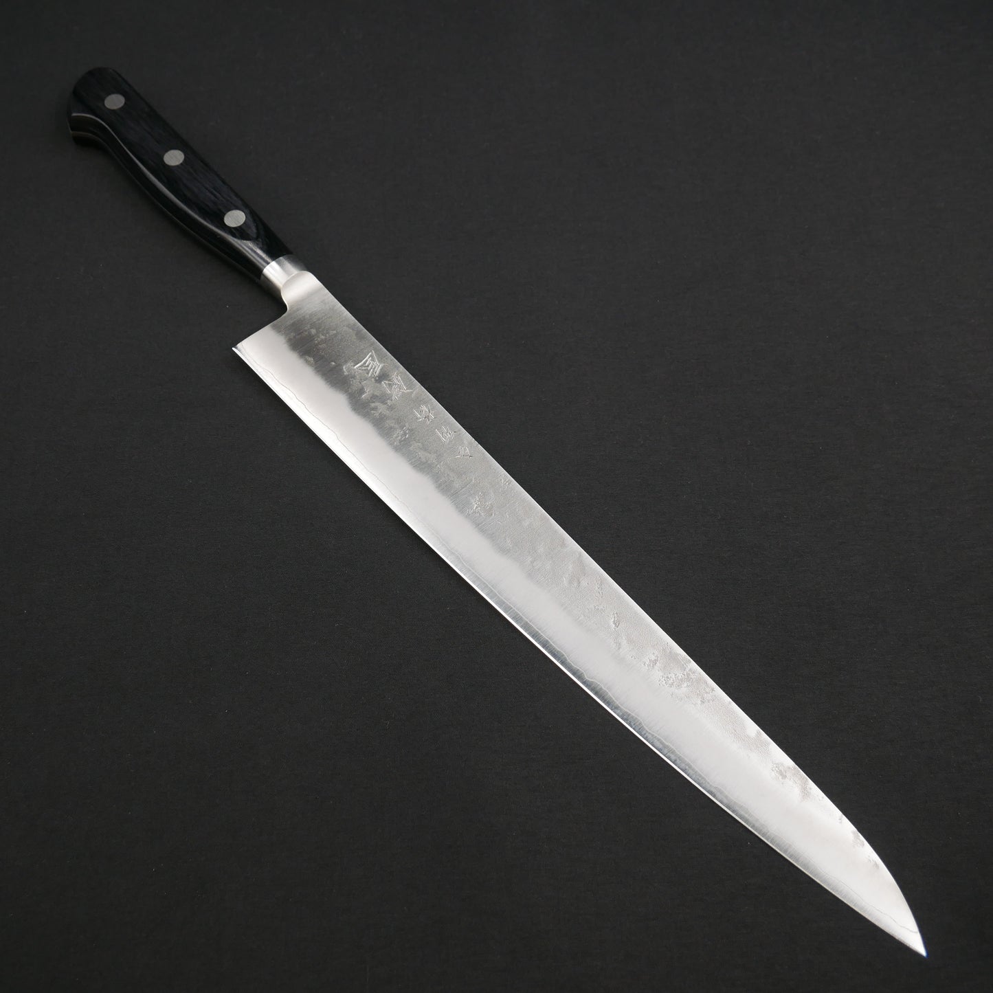 Silver#3 Stainless Steel Nashiji Sujihiki