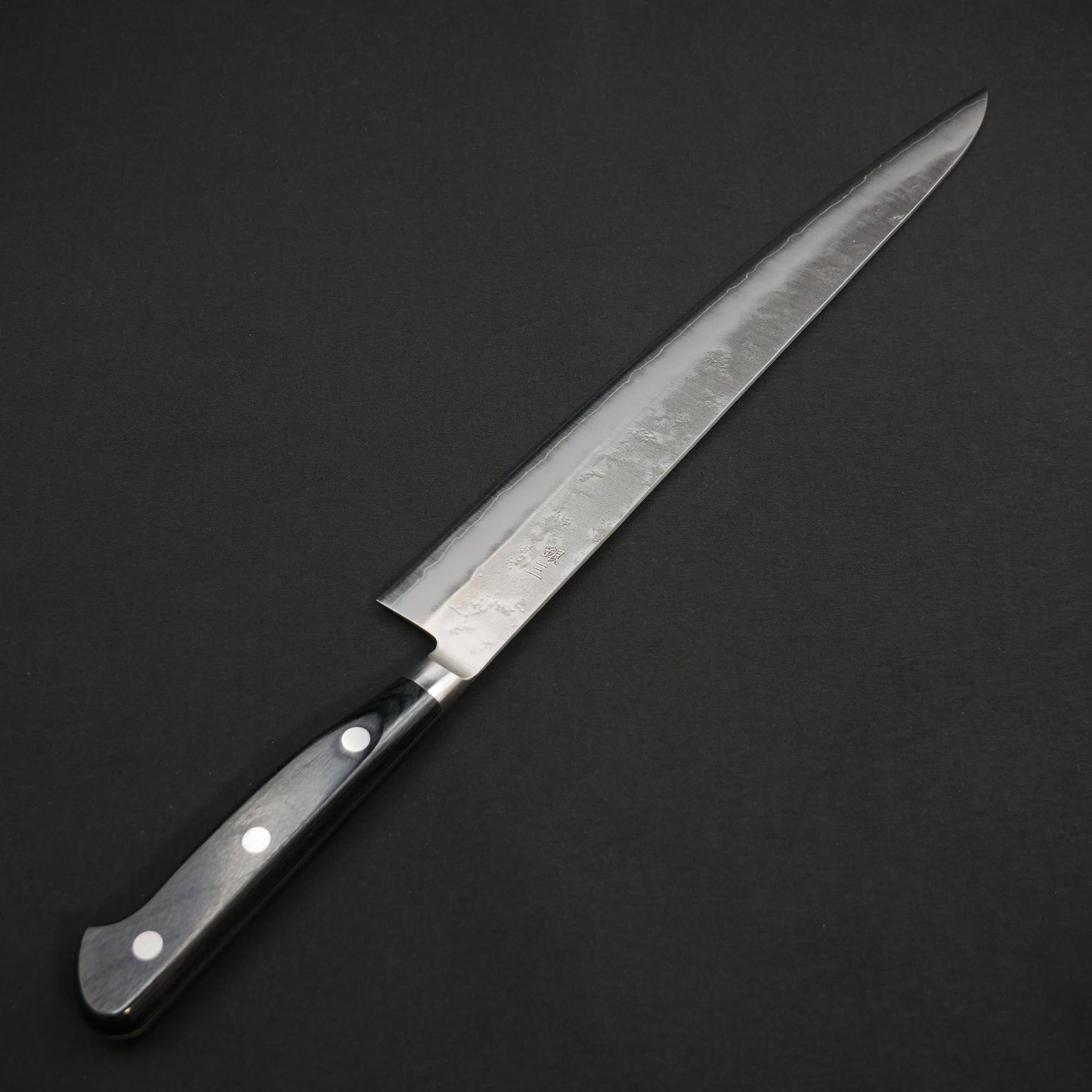 Silver#3 Stainless Steel Nashiji Sujihiki