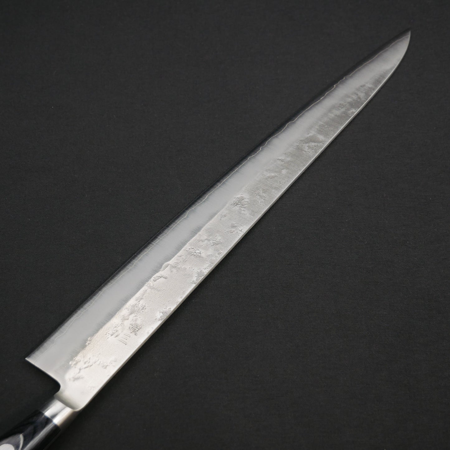 Silver#3 Stainless Steel Nashiji Sujihiki