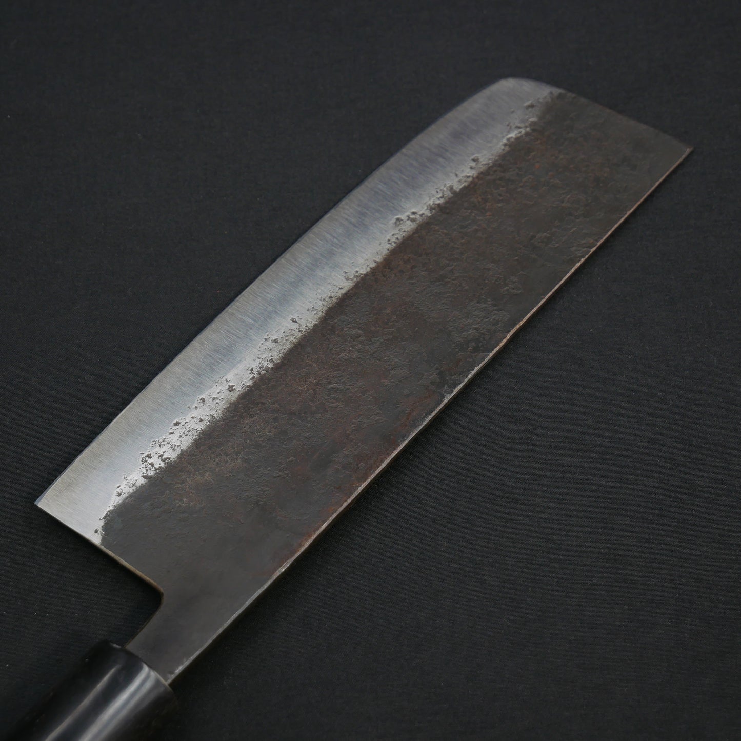 白二鋼 黒打 菜切 朴柄