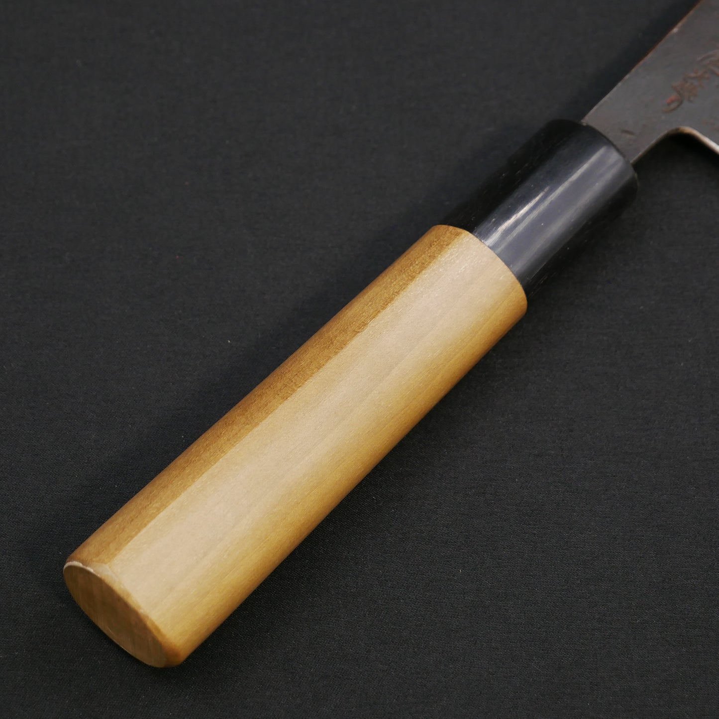 白二鋼 黒打 菜切 朴柄