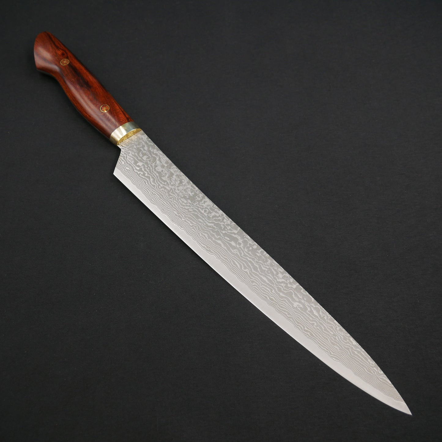 Tanaka Shigeki HSS Sujihiki Ironwood Handle