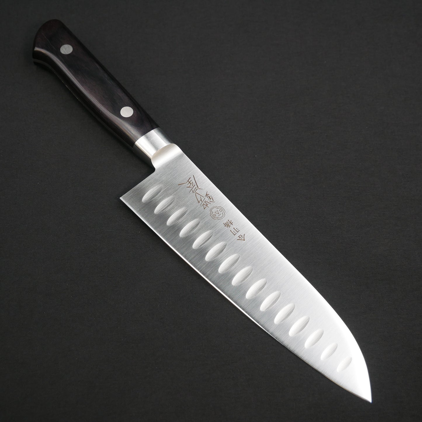 Molybdenum Steel Dimple Santoku
