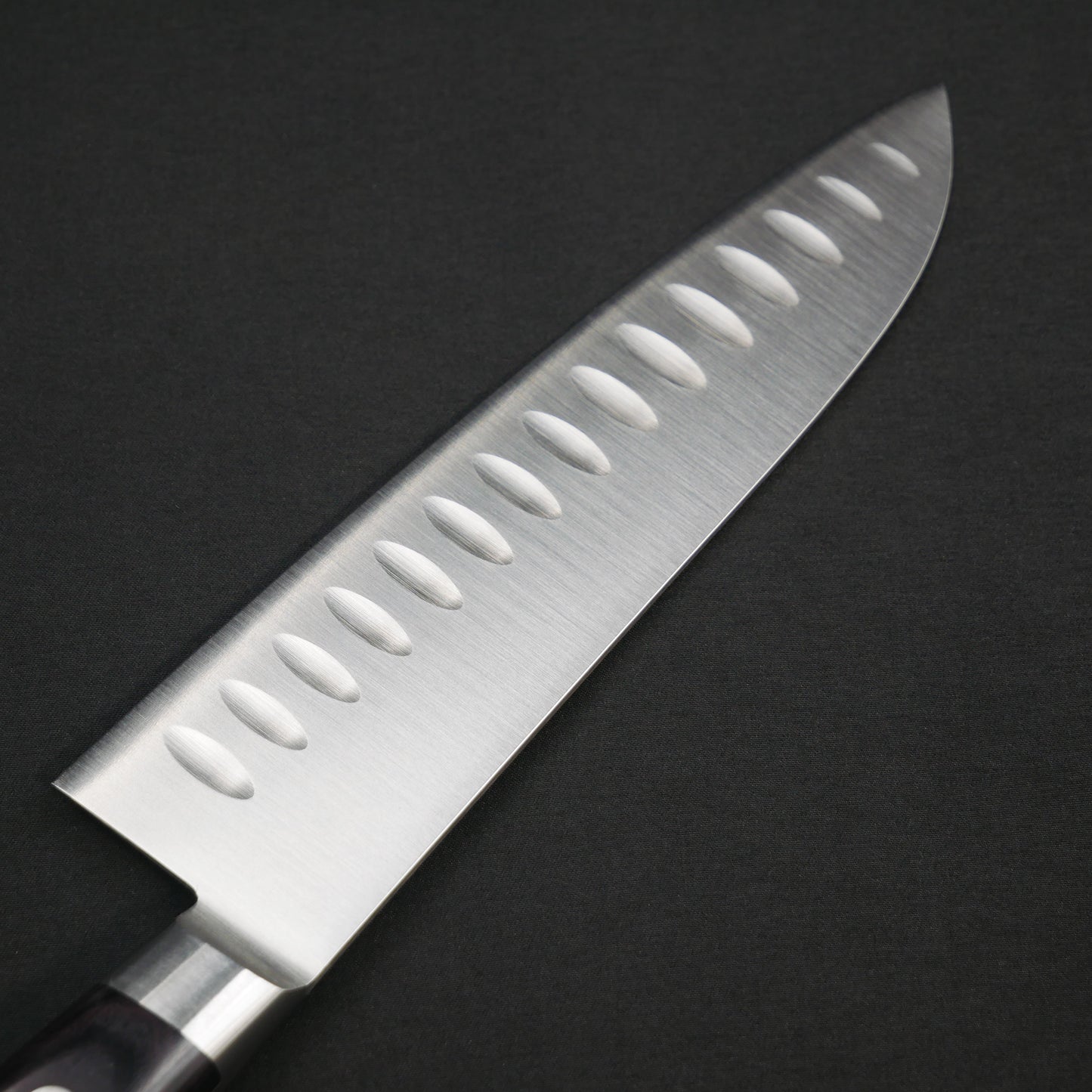 Molybdenum Steel Dimple Santoku