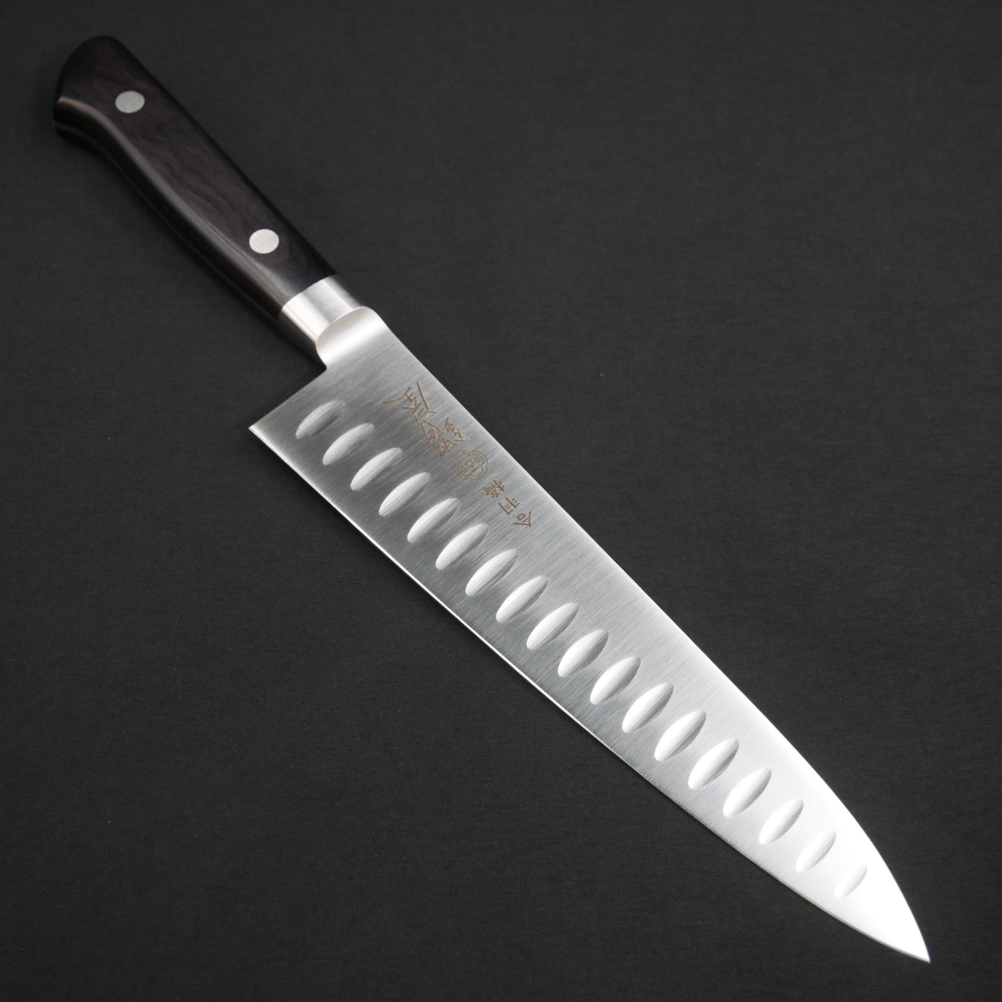 Molybdenum Steel Dimple Gyuto