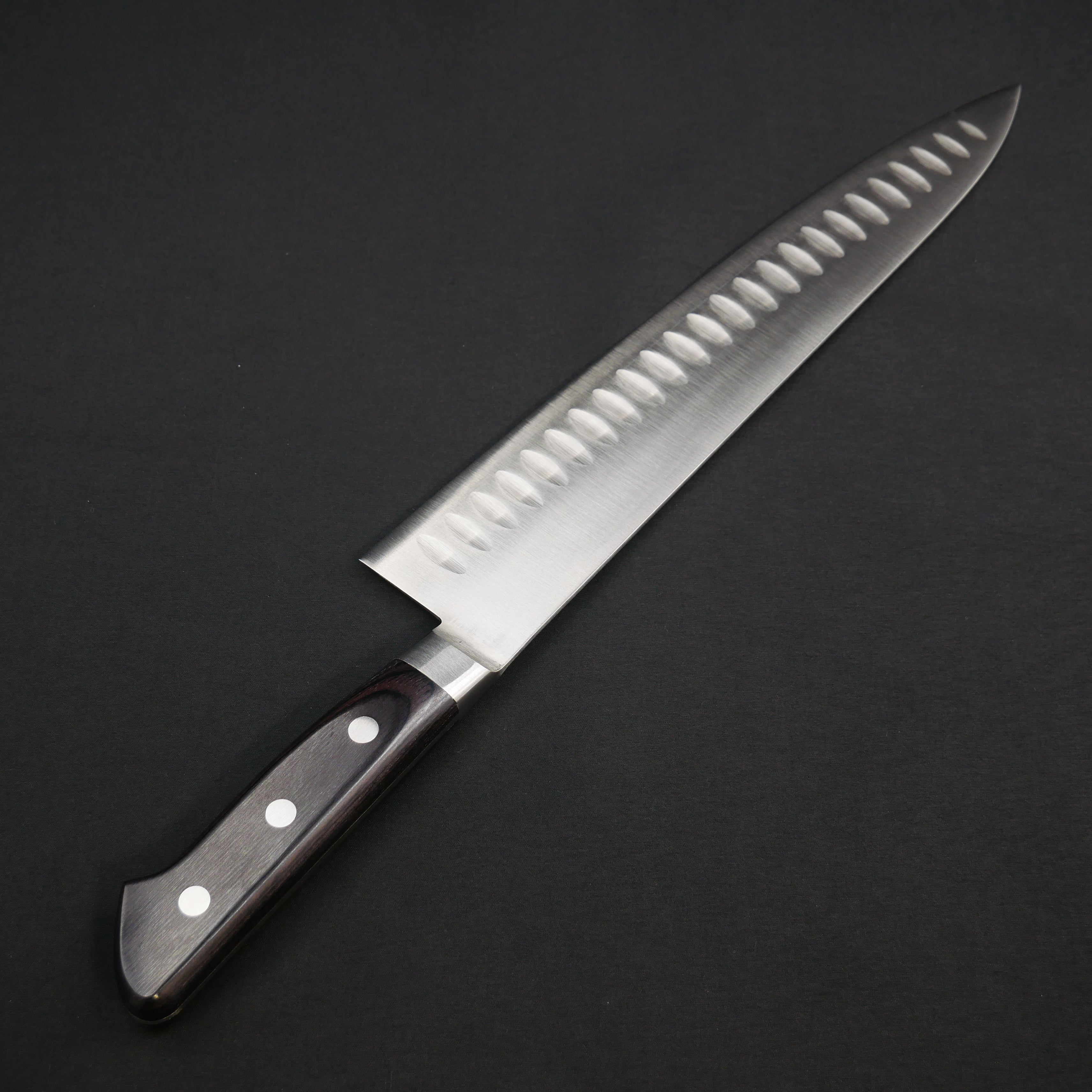 合羽橋　鍔屋　牛刀　モリブデン鋼　刃渡り27cm　洋式　両刃 牛刀 合羽橋 鍔屋 牛刀 モリブデン鋼 刃渡り27cm 洋式 両刃 牛刀 包丁