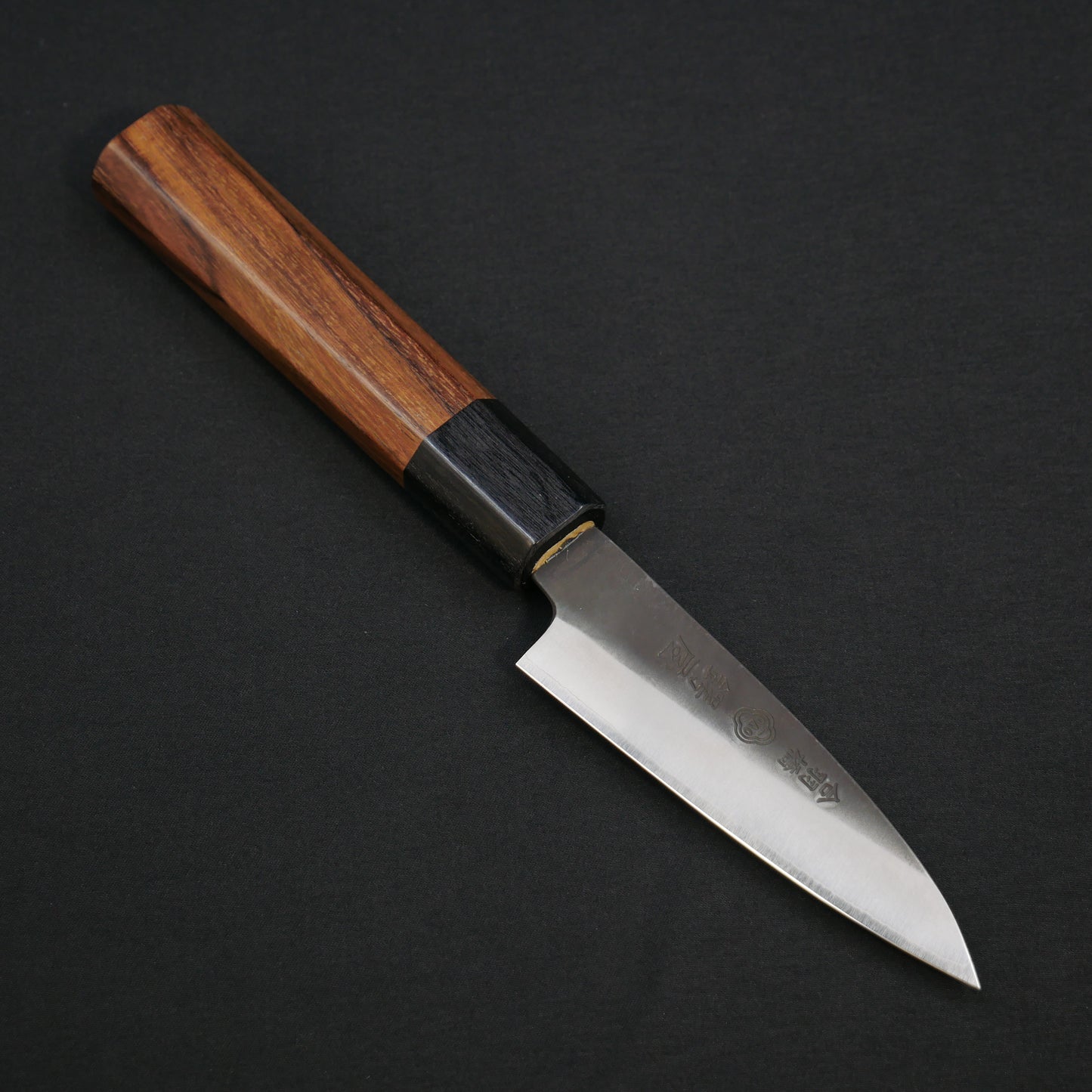 吉田刃物 ZDP189 黒打 パーリング 紫檀八角柄