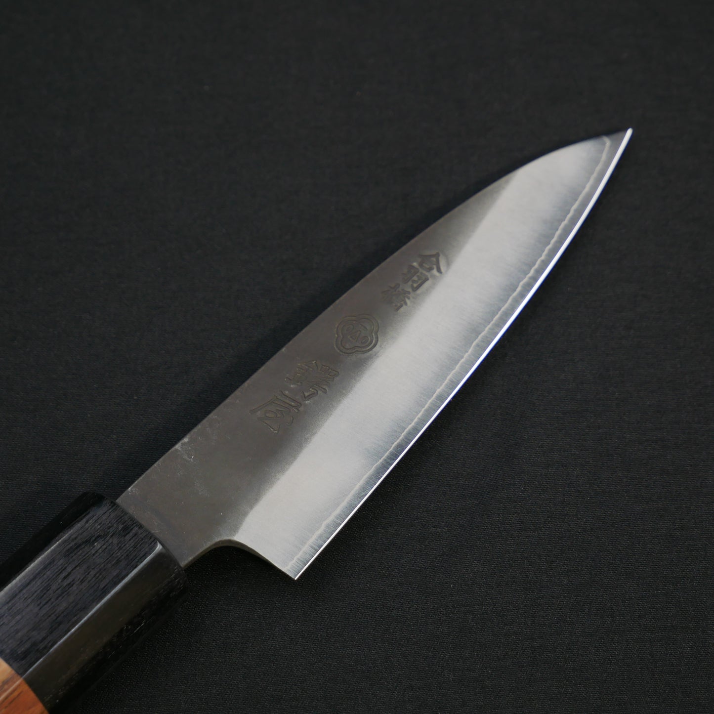 吉田刃物 ZDP189 黒打 パーリング 紫檀八角柄