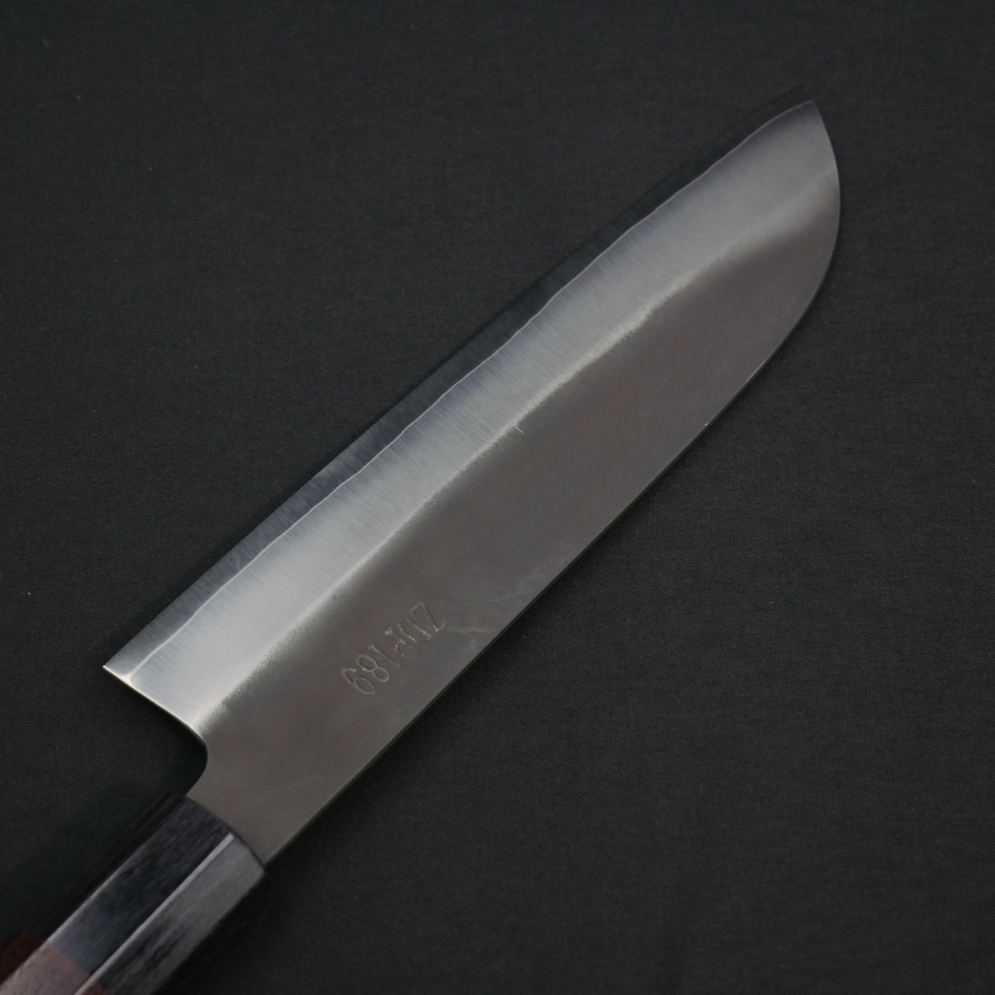 吉田刃物 ZDP189 黒打 三徳 紫檀八角柄