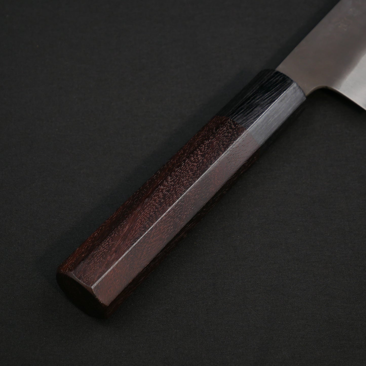 吉田刃物 ZDP189 黒打 三徳 紫檀八角柄