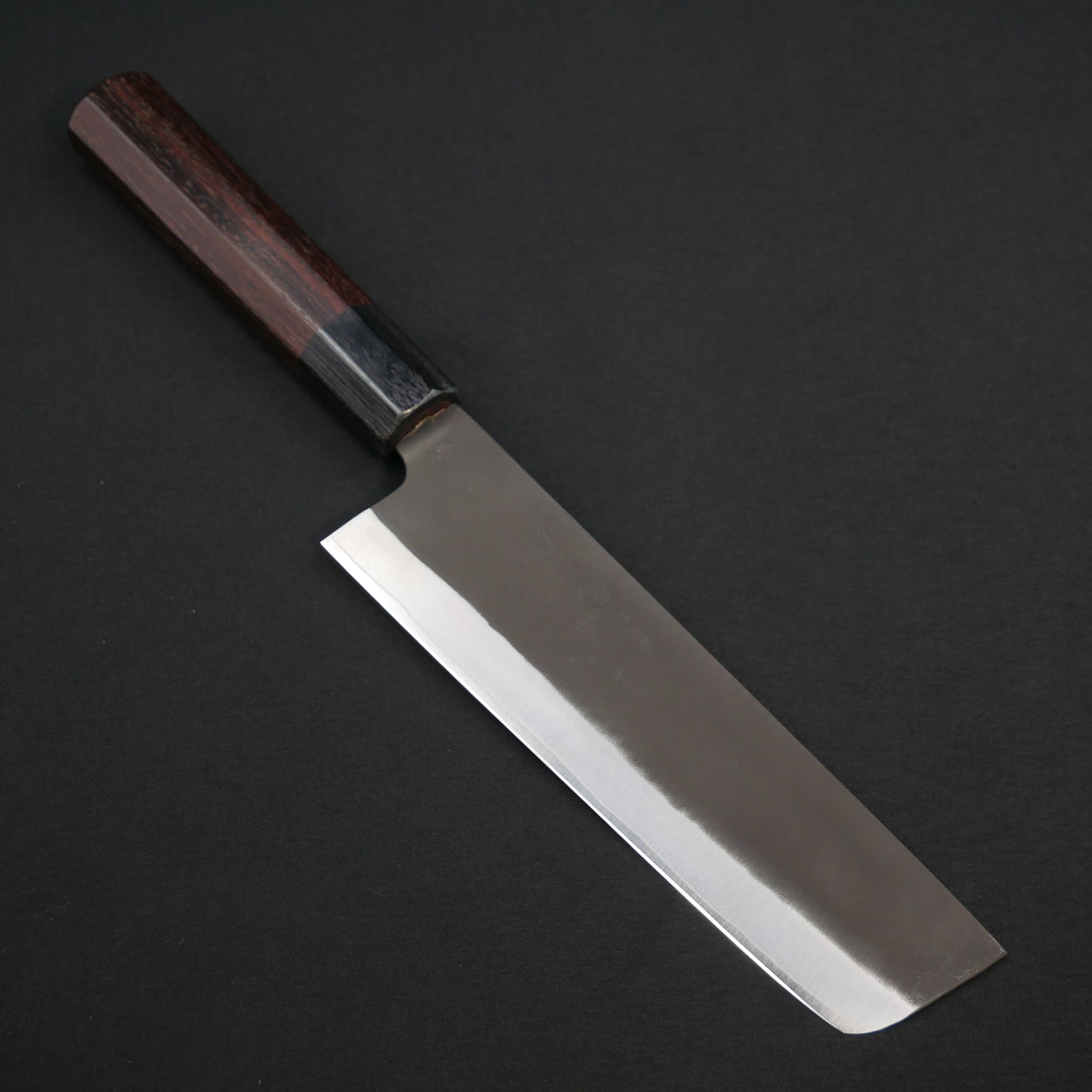 吉田刃物 ZDP189 黒打 菜切 紫檀八角柄