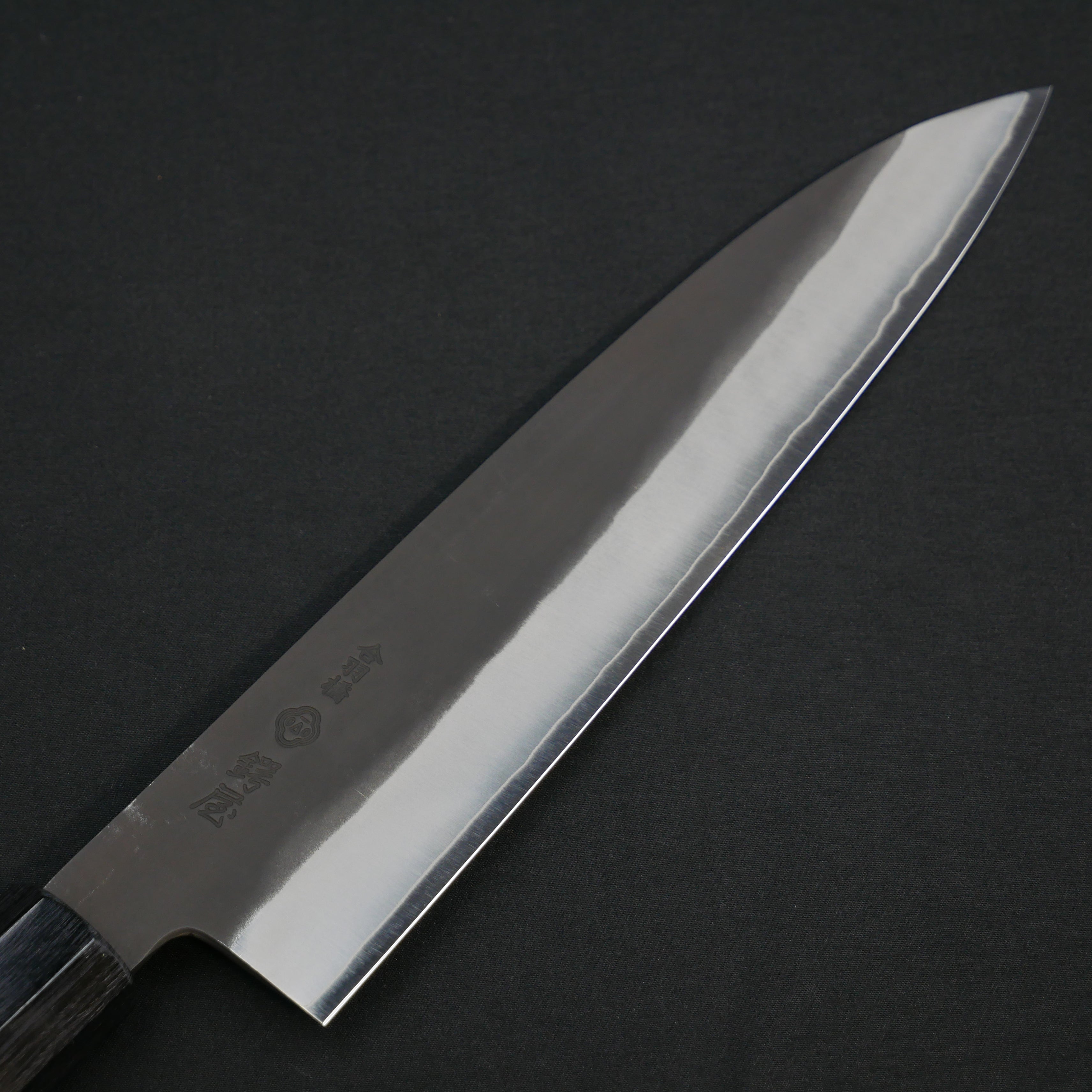 吉則 黒打ち 大出刃 225mm 吉田刃物 ZDP189 黒打 牛刀 紫檀八角柄 – つば屋庖丁店
