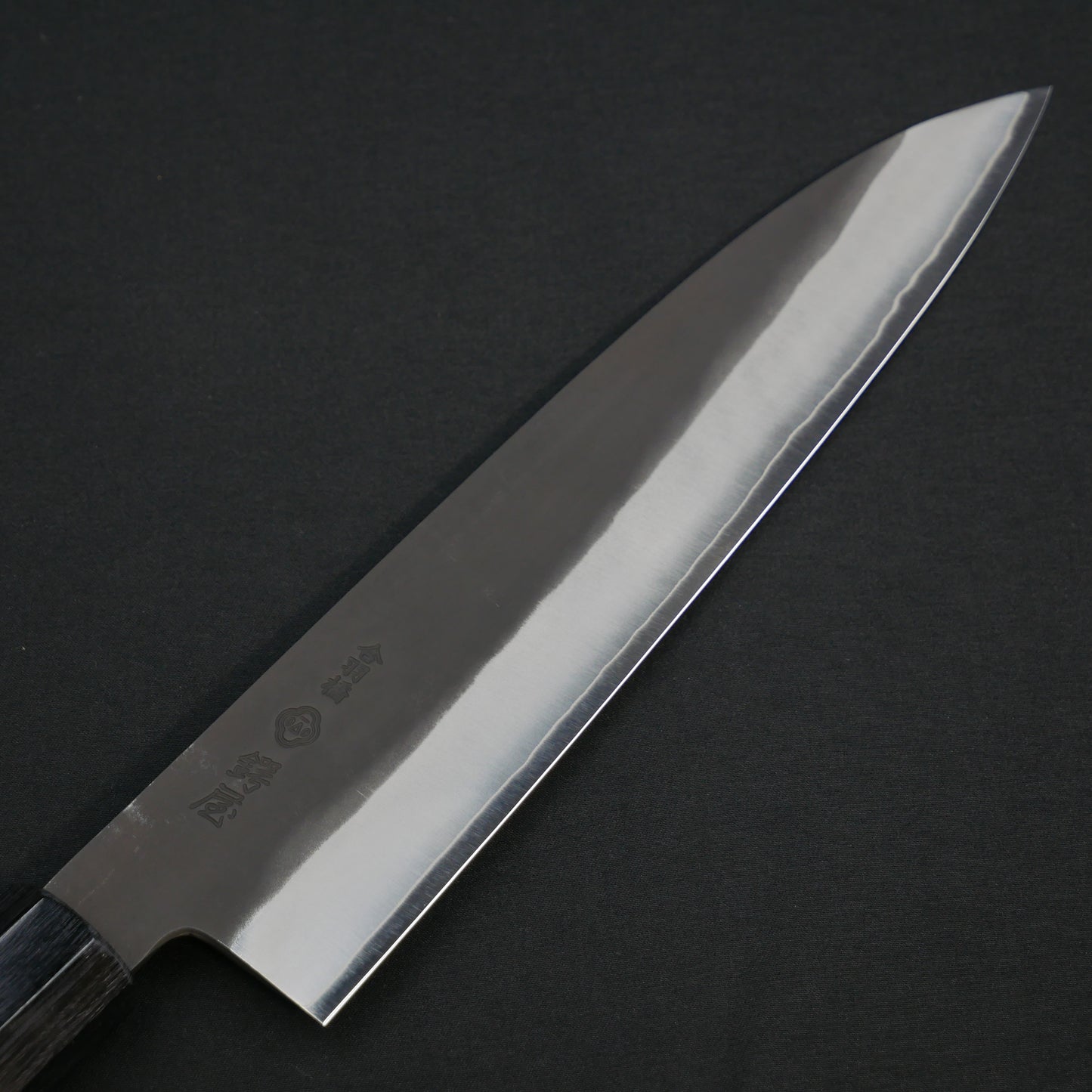 吉田刃物 ZDP189 黒打 牛刀 紫檀八角柄