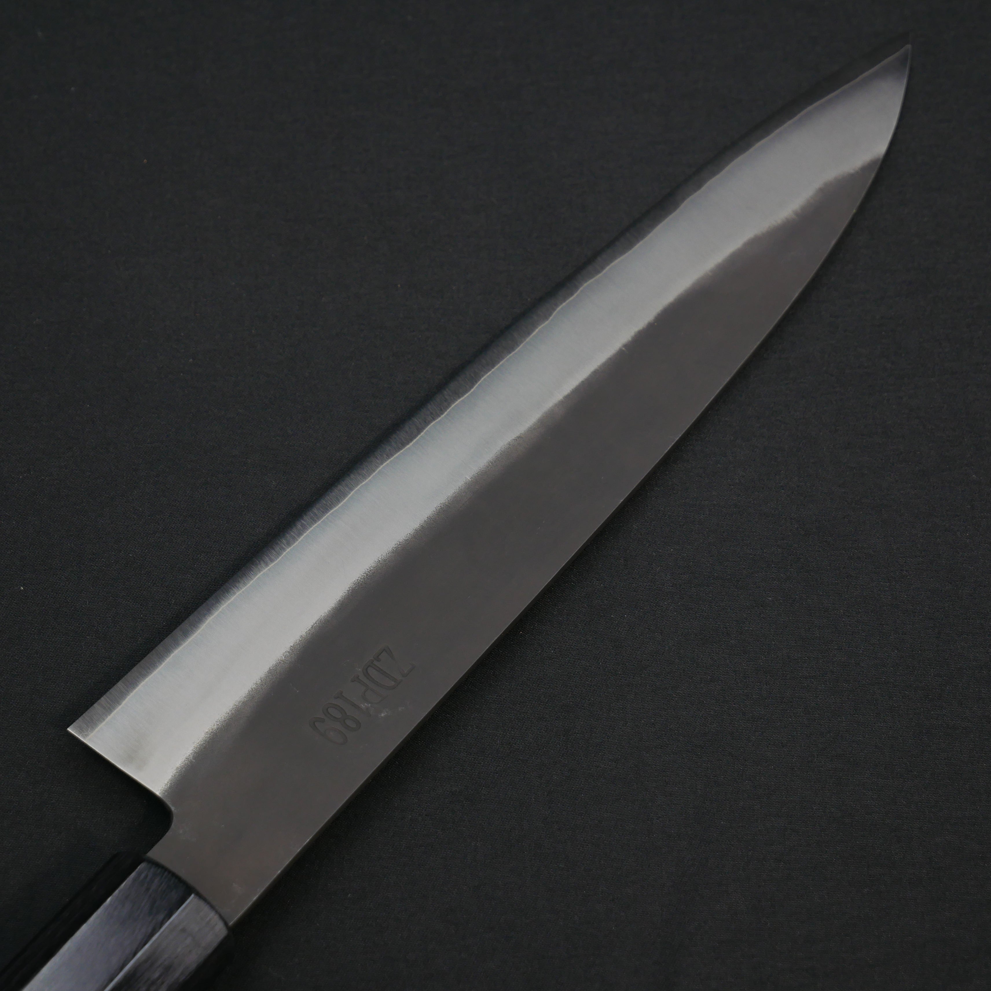 吉田刃物 ZDP189 黒打 牛刀 紫檀八角柄 – つば屋庖丁店