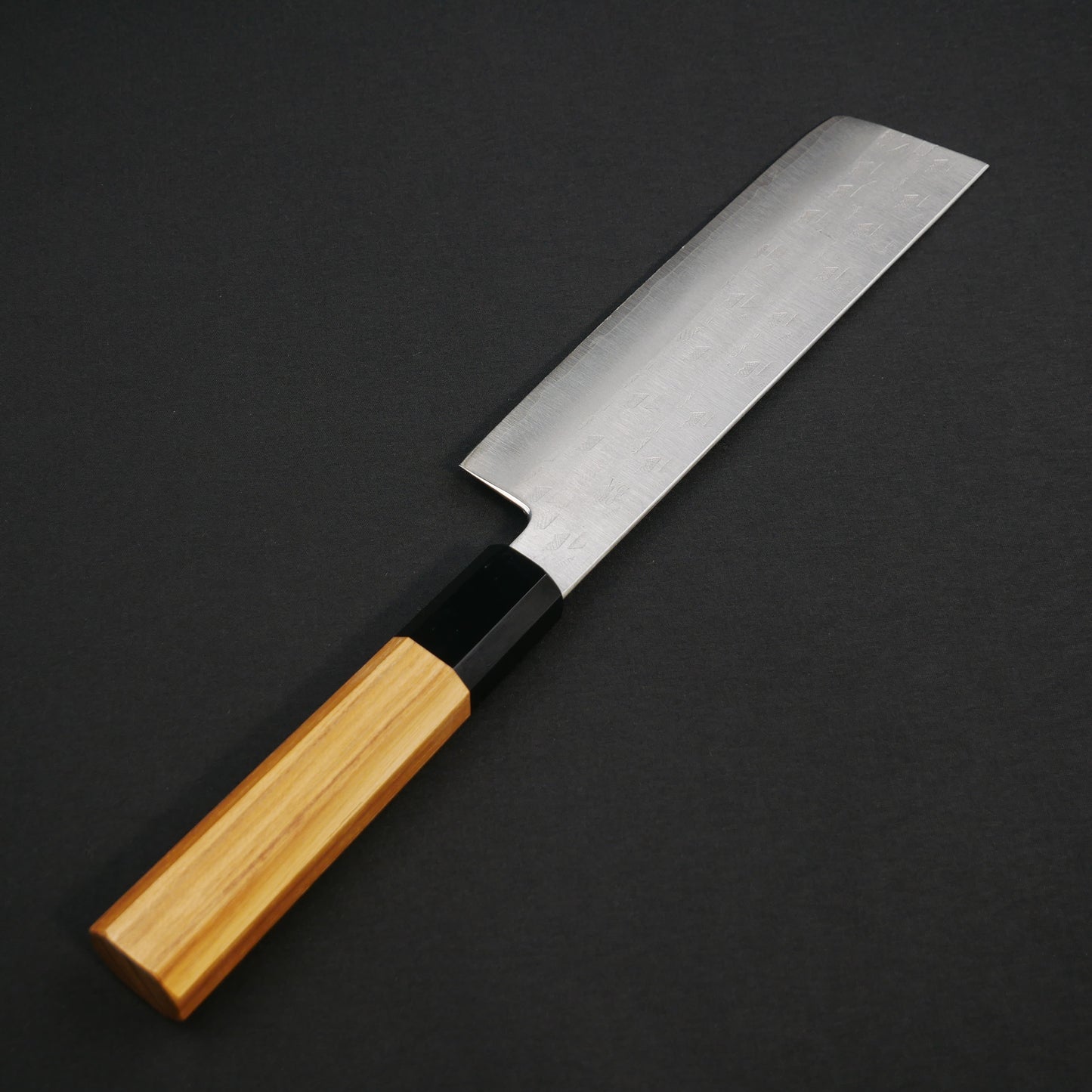 VG10 Tsuchime Nakiri Teak Octagonal Handle