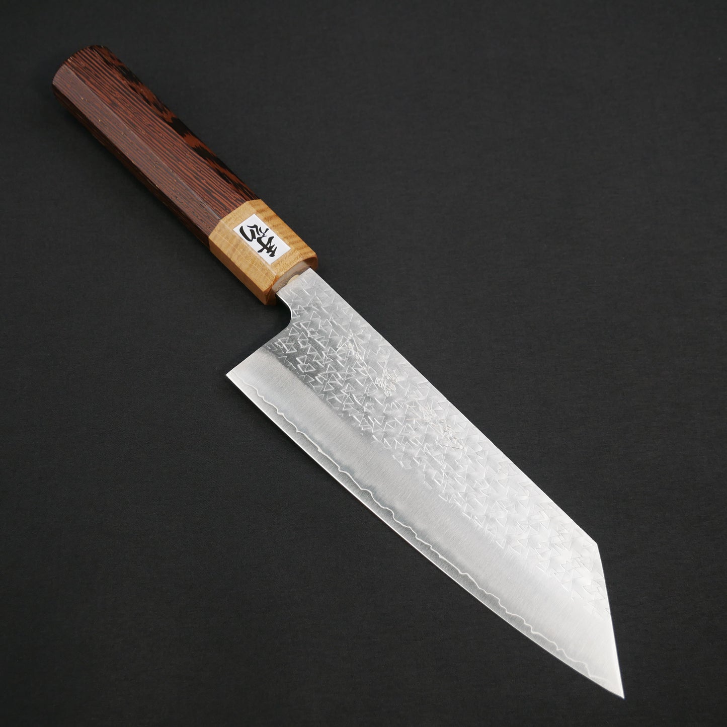 HSS Tsuchime Kiritsuke Santoku Tagayasan Octagonal Handle