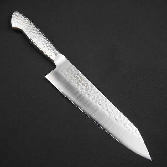 Molybdenum Vanadium Steel Tsuchime Kiritsuke Gyuto Stainless Handle