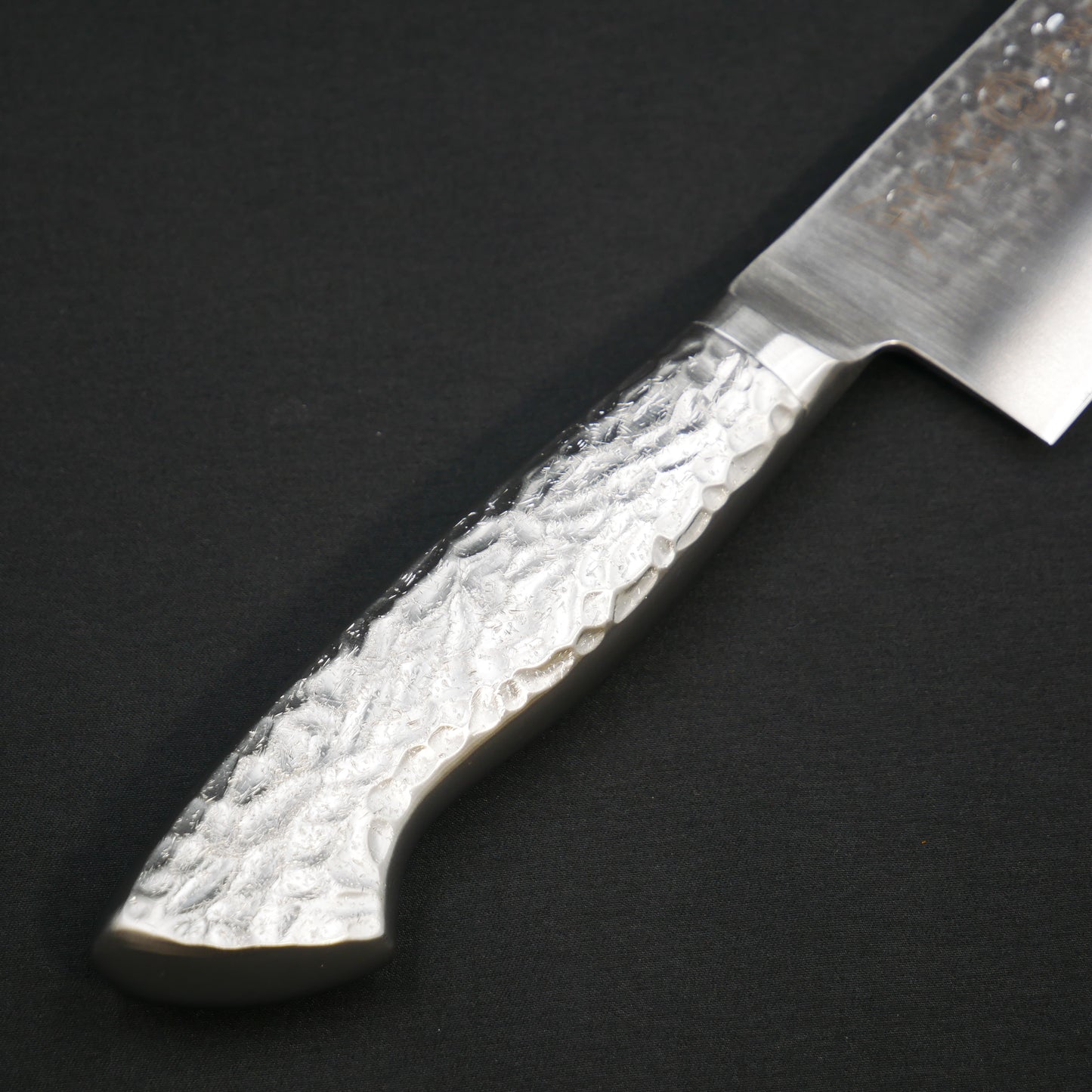 モリブデンバナジウム鋼 鎚目 切付牛刀 ステンレス柄