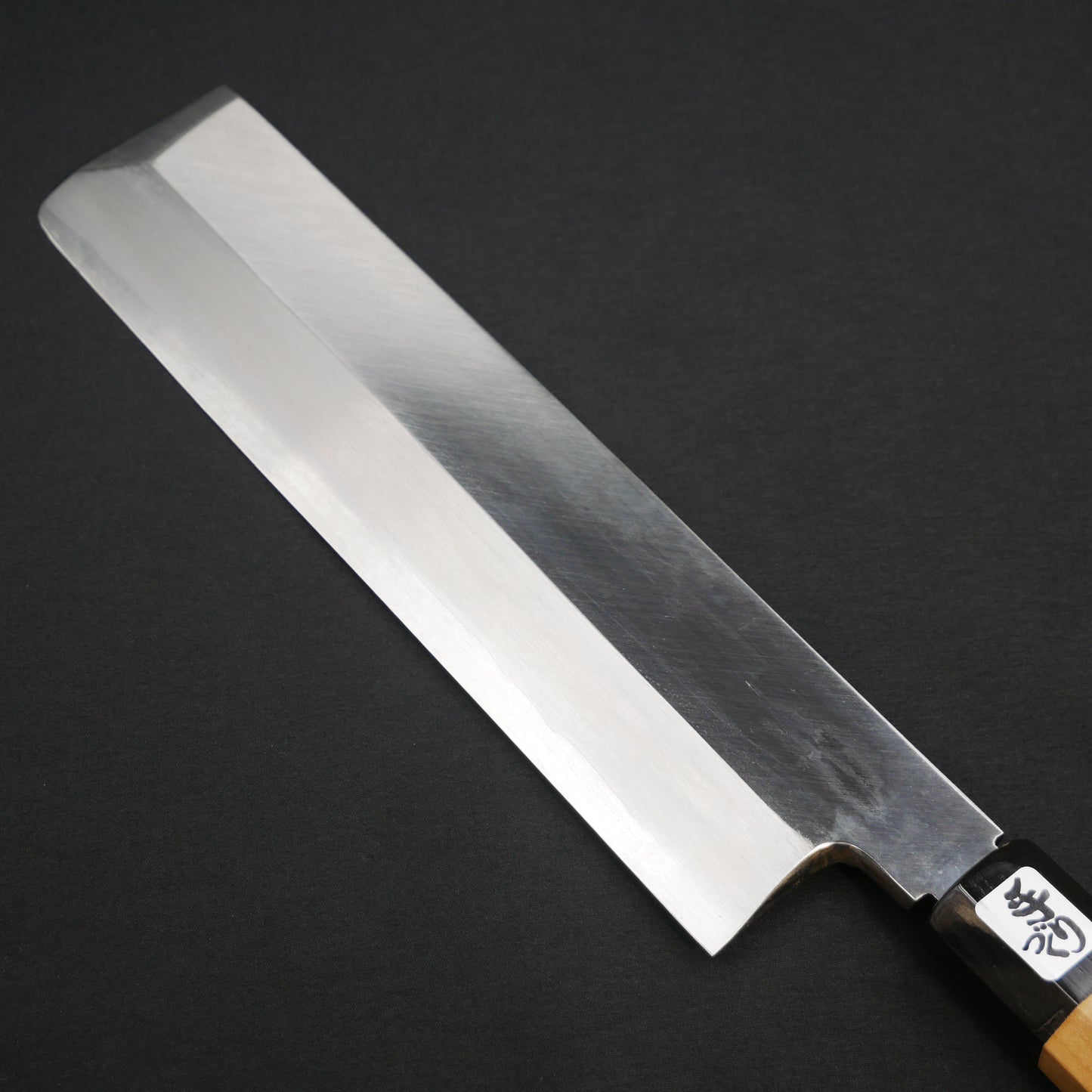 左刃 銀三鋼 薄刃 朴八角柄