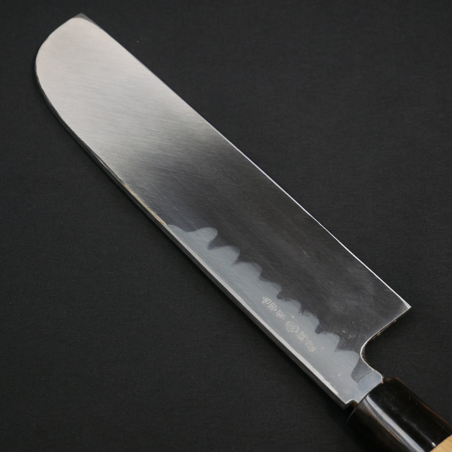 左刃 青二鋼 上仕上 鎌形薄刃 朴柄