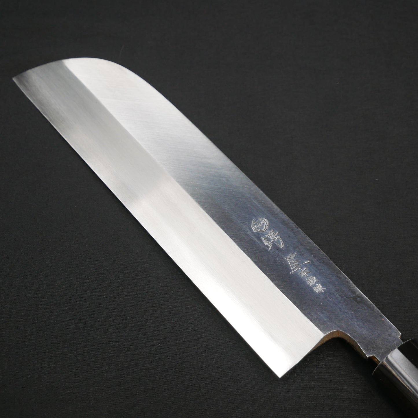 左刃 青二鋼 鎌形薄刃 朴柄