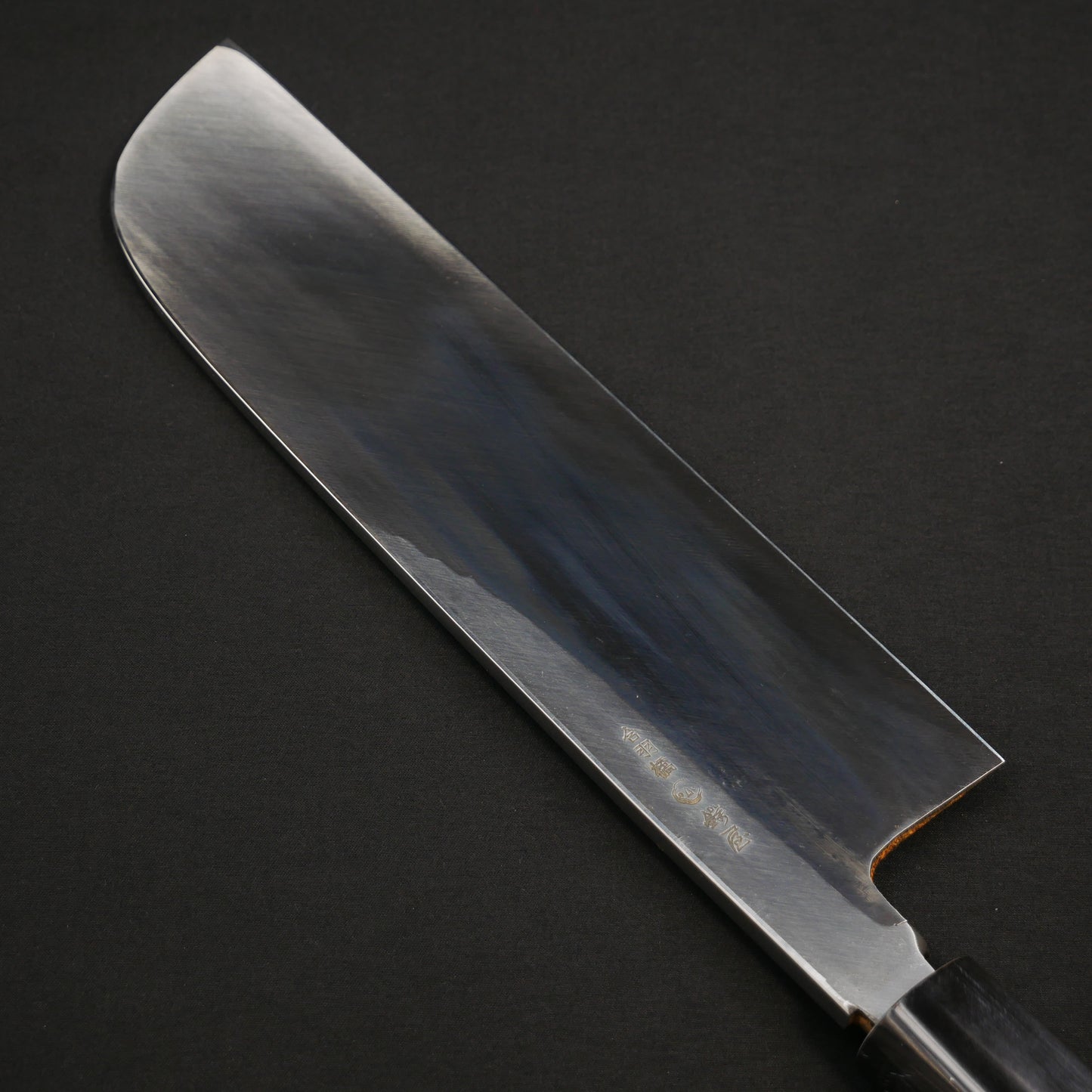 左刃 青二鋼 鎌形薄刃 朴柄