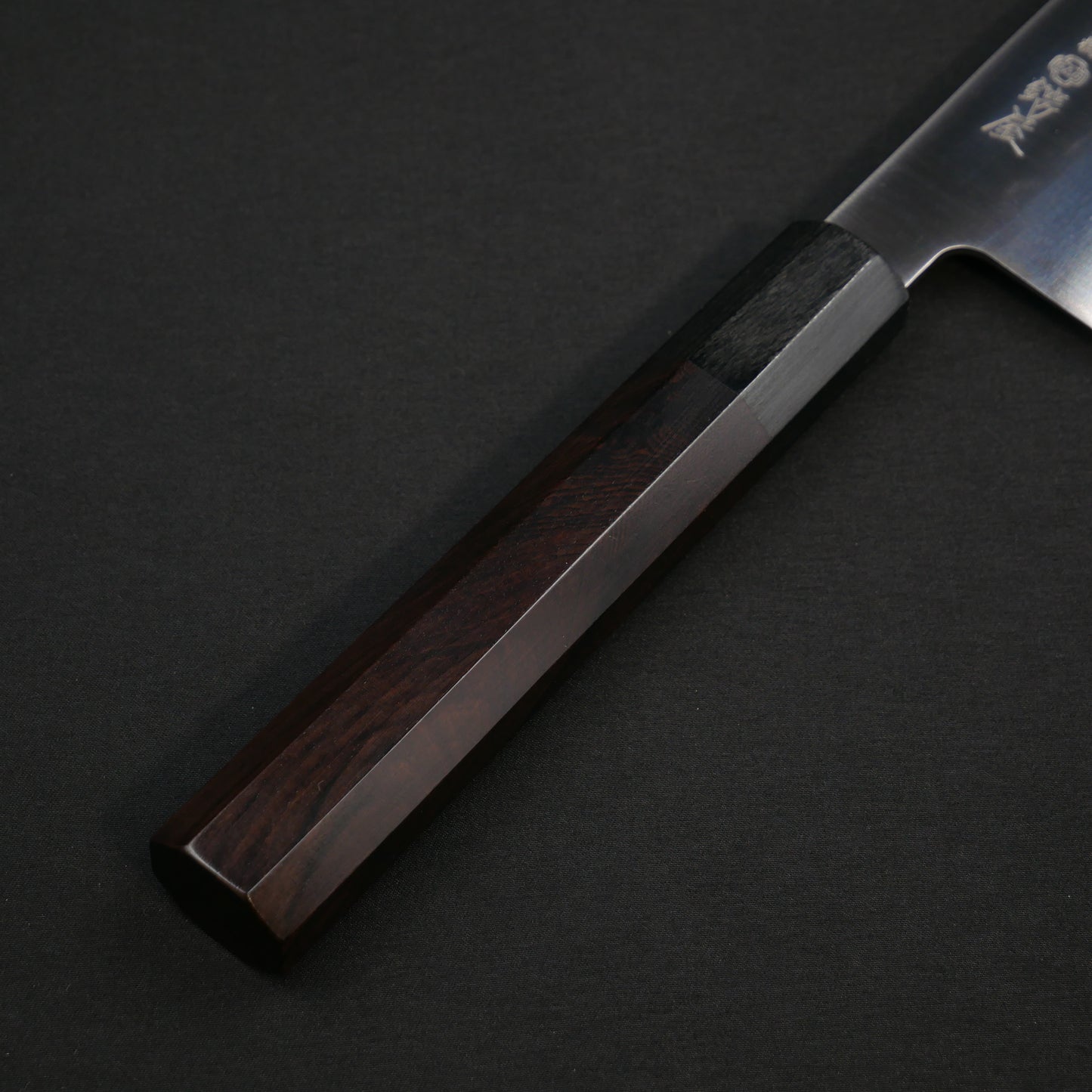 AUS8 Gyuto Ebony Octagonal Handle