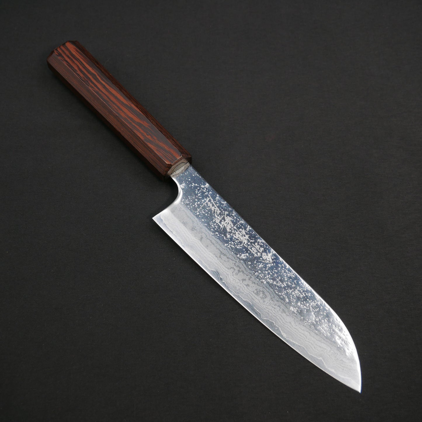 VG10 Nashiji Santoku Wenge Octagonal Handle