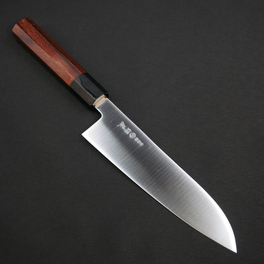 AUS8 Santoku Rosewood Octagonal Handle