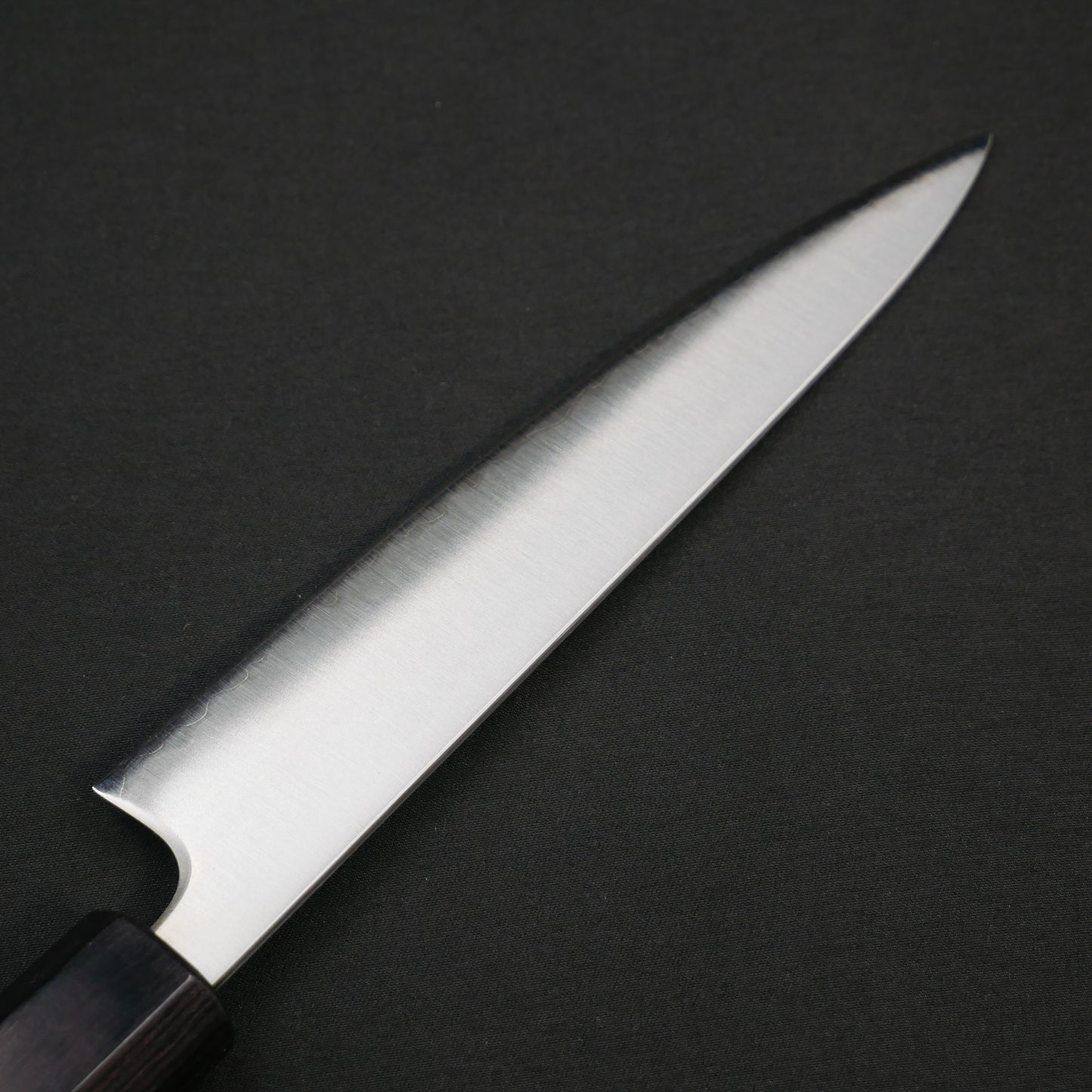 BlueSuper Carbon Steel StainlessClad Petty Walnut Octagonal Handle